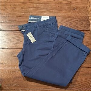 Eddie Bauer Blue Chinos for Casual Elegance